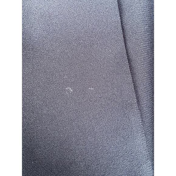 Vintage Chaus Dresses Black Short Sleeve Button Up Maxi Formal Dress Size 10 - Picture 7 of 8